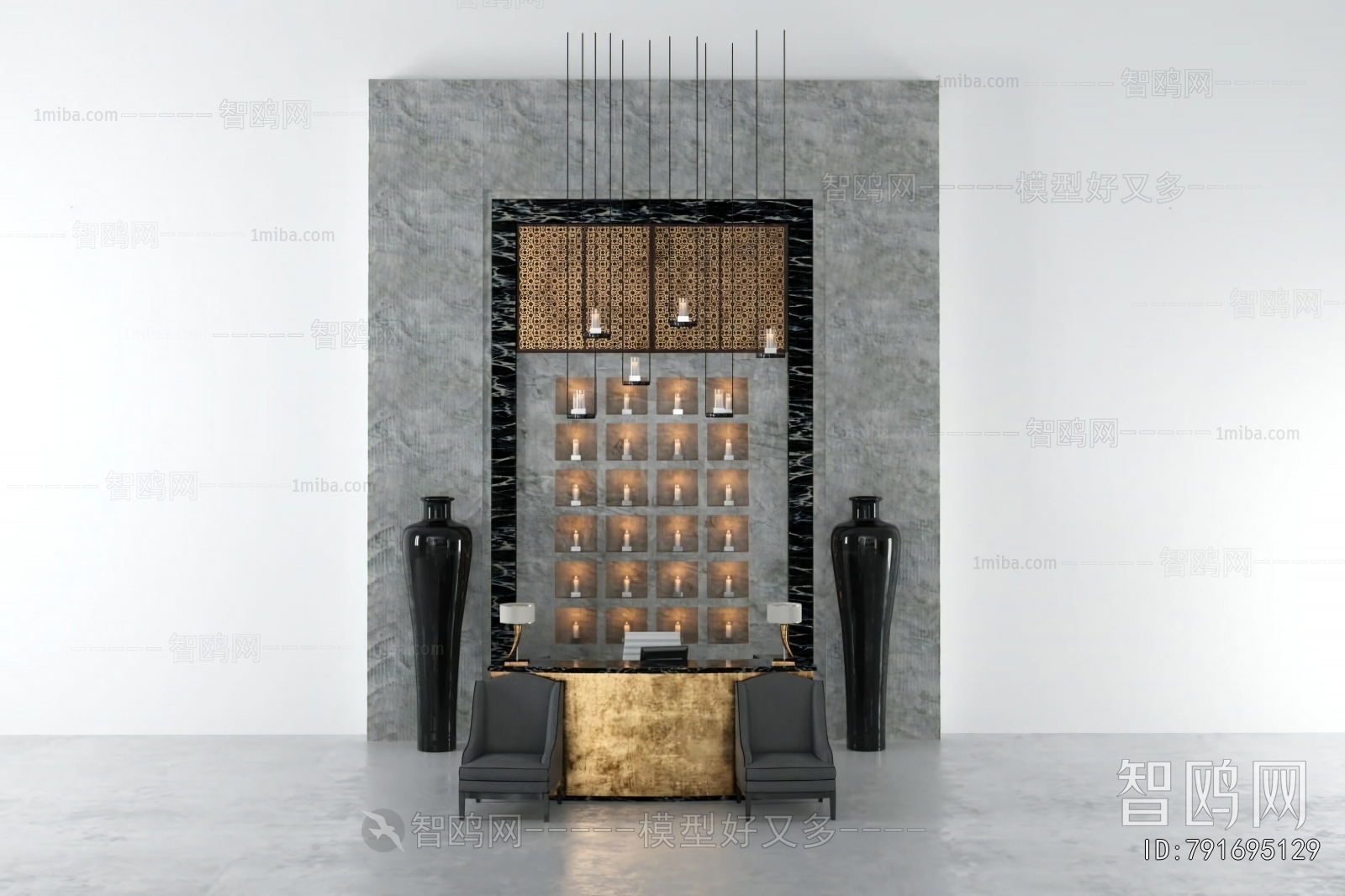 Modern Reception Desk