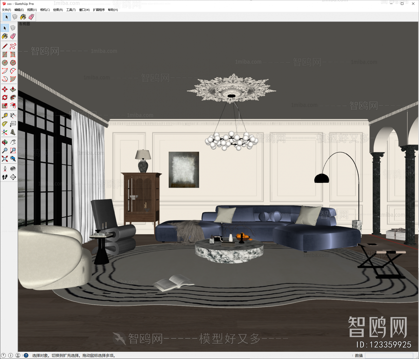 French Style A Living Room