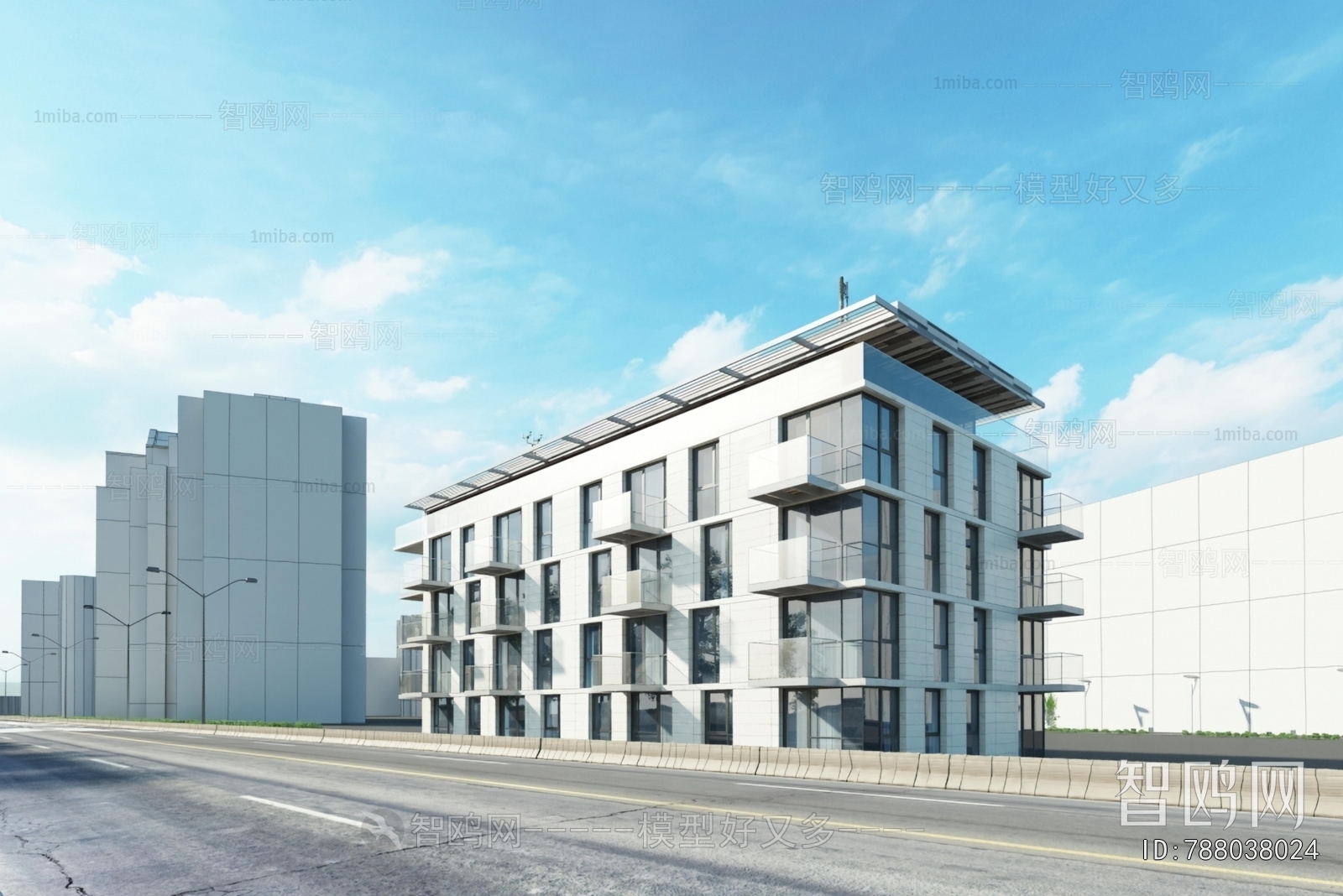 Modern Appearance Of Commercial Building