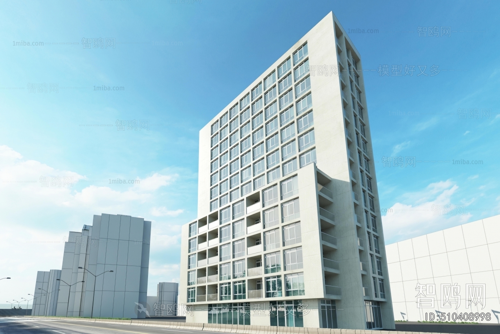 Modern Appearance Of Commercial Building