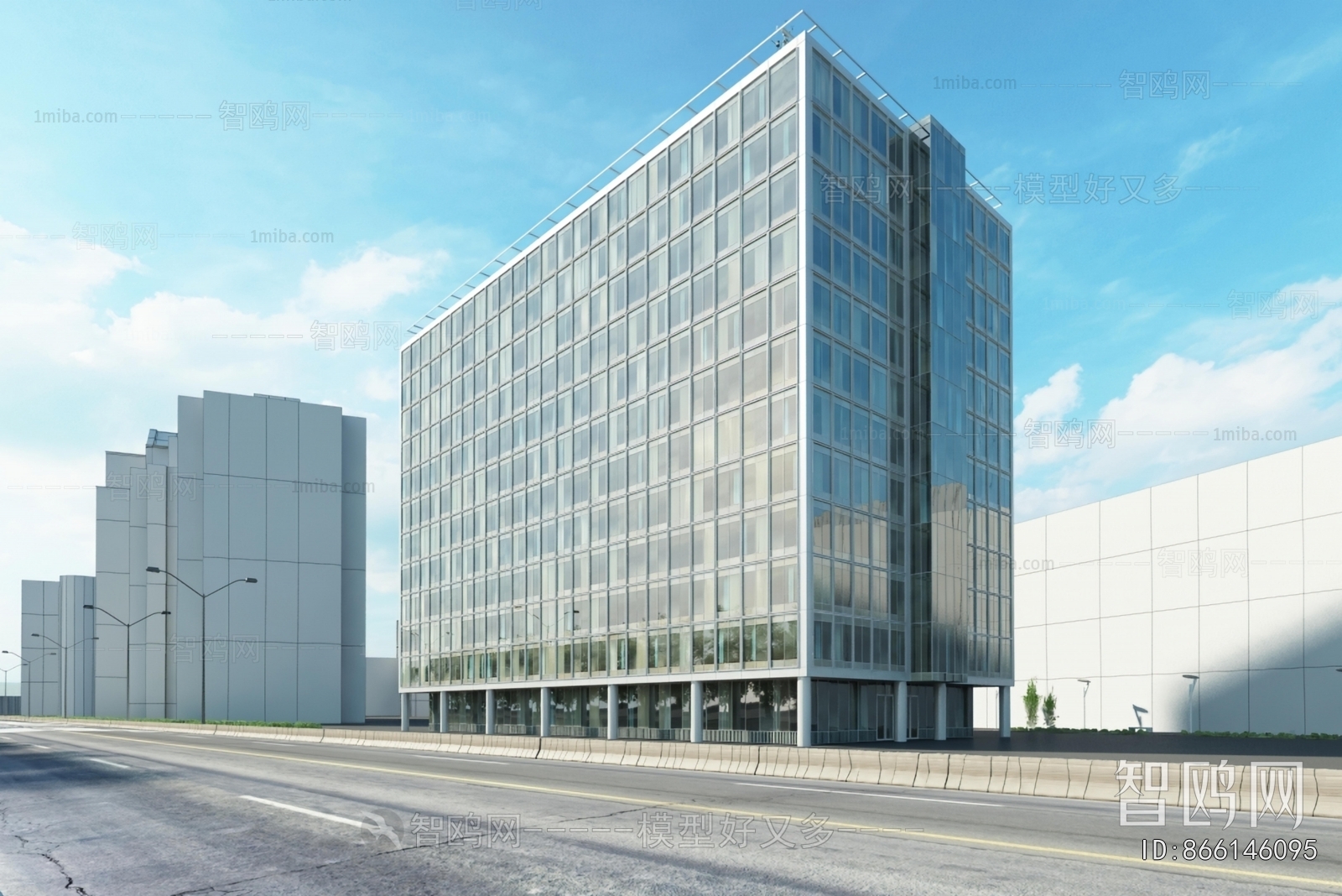 Modern Appearance Of Commercial Building