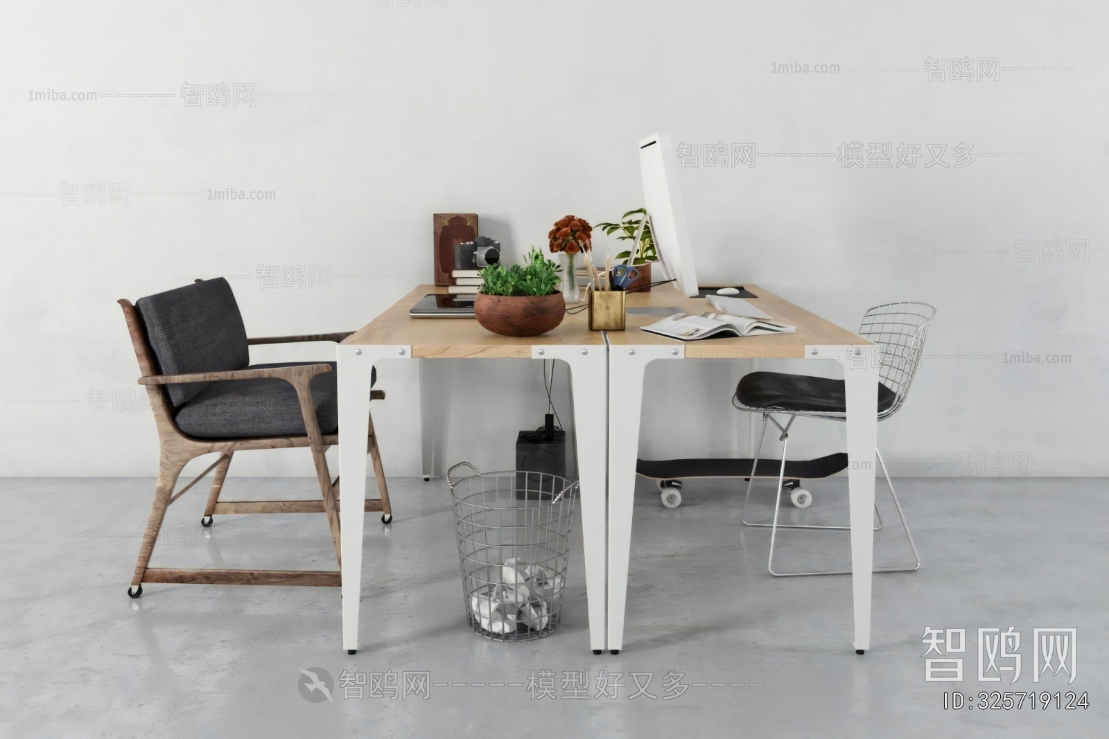 Modern Office Desk And Chair