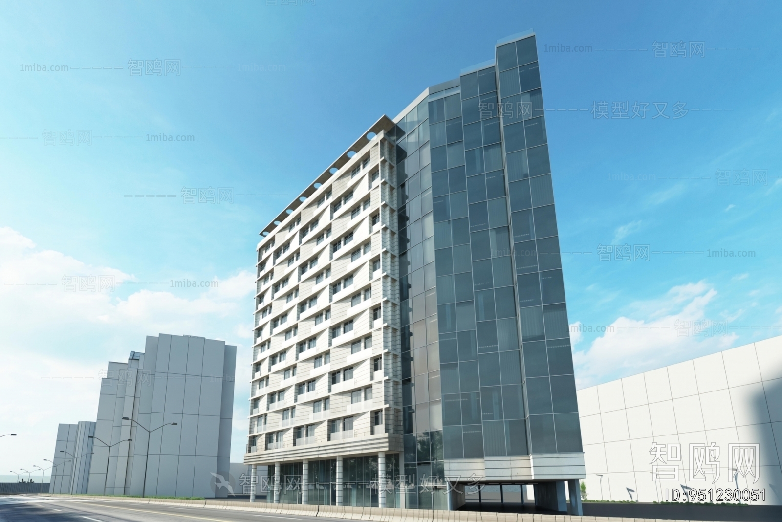 Modern Appearance Of Commercial Building