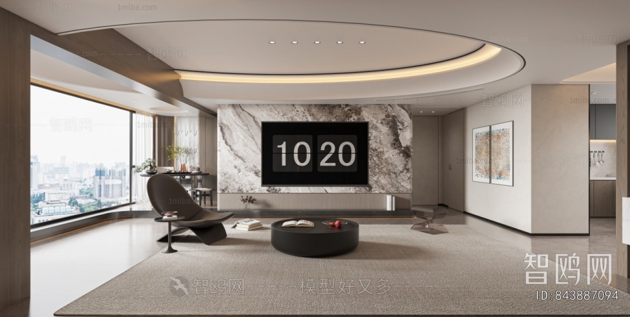 Modern A Living Room