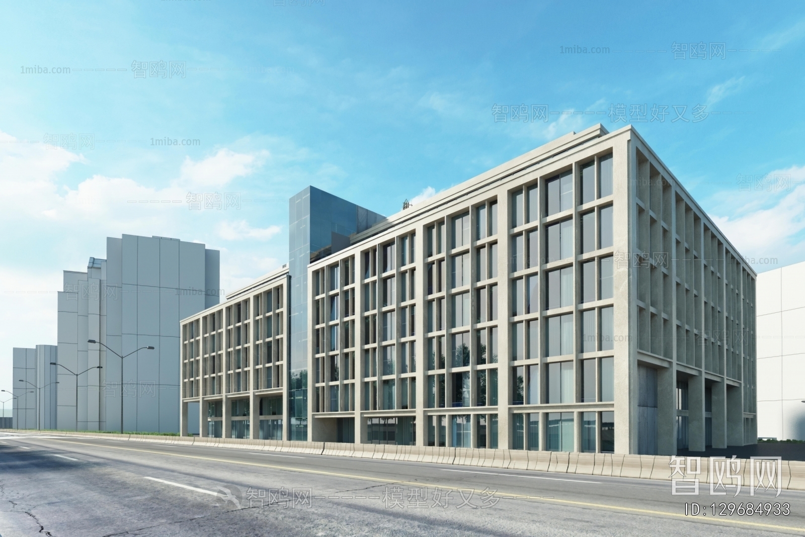 Modern Appearance Of Commercial Building