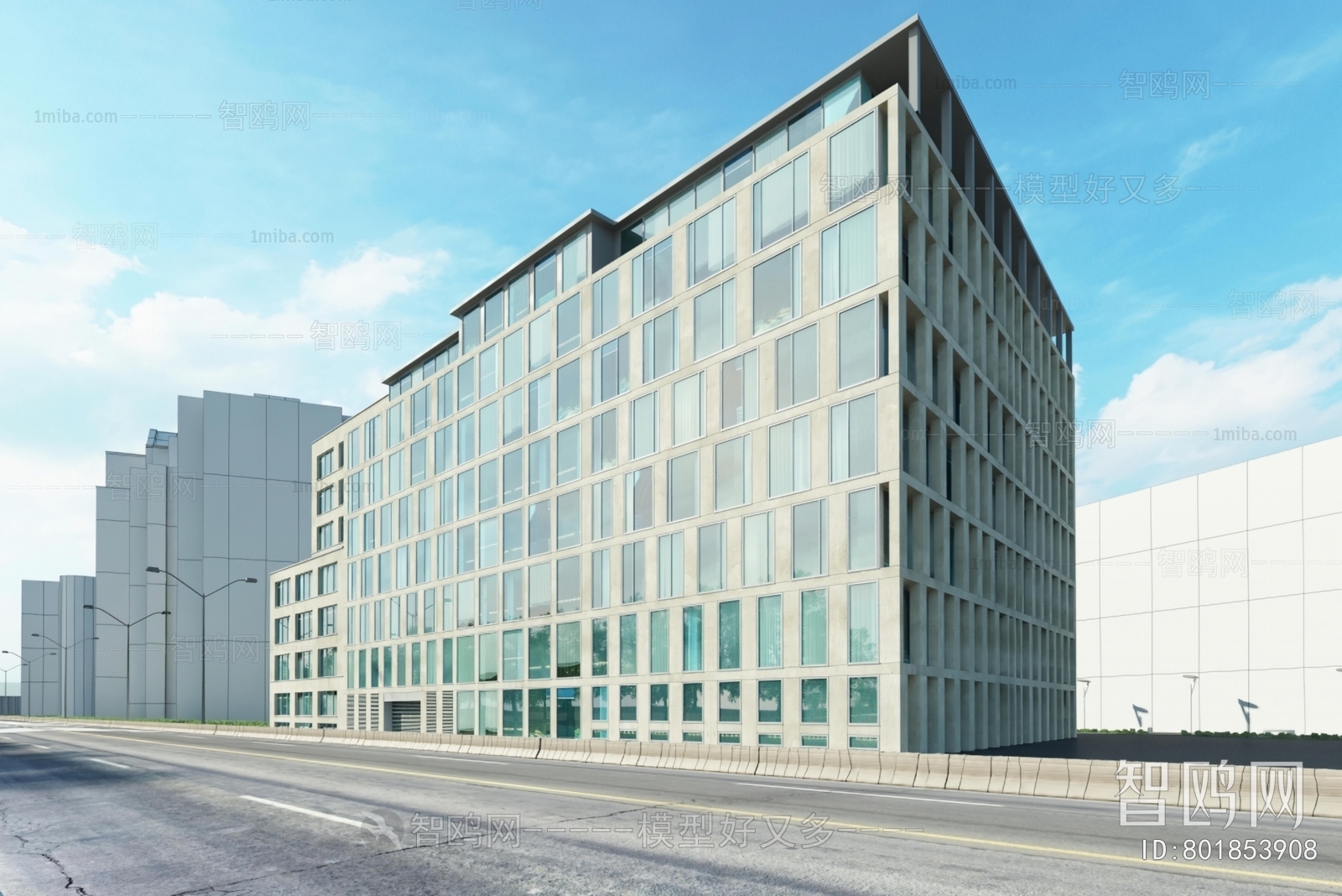 Modern Appearance Of Commercial Building