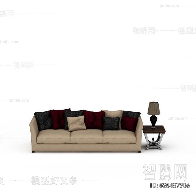 Modern Three-seat Sofa