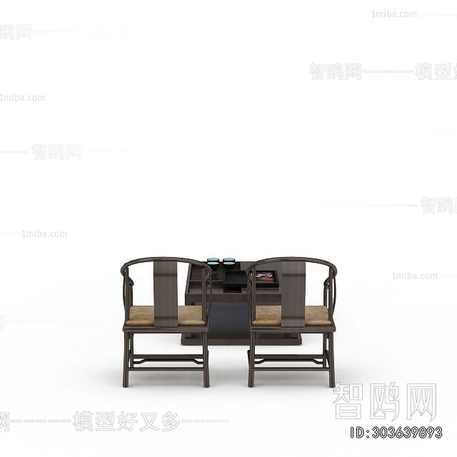 New Chinese Style Lounge Chair
