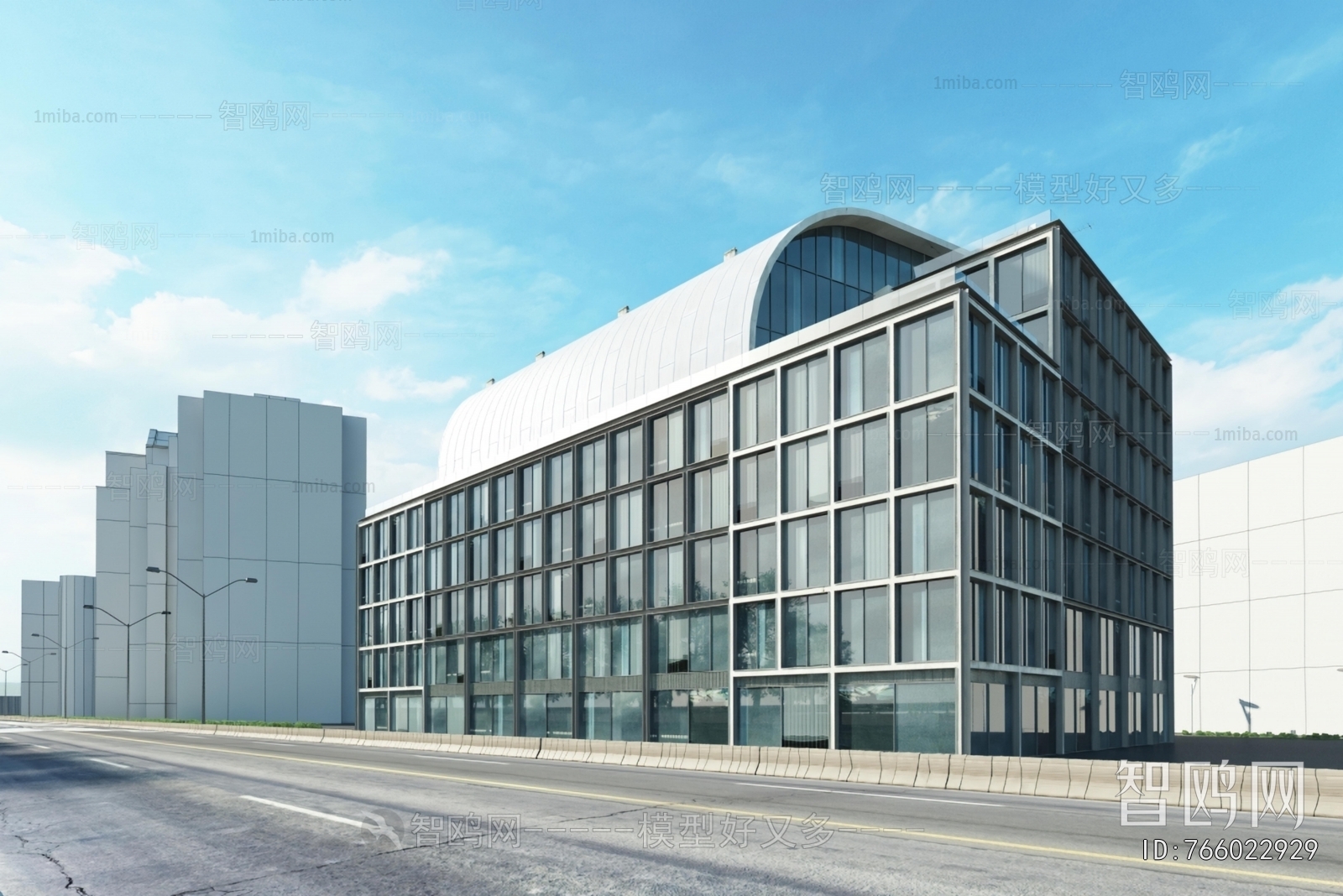 Modern Appearance Of Commercial Building