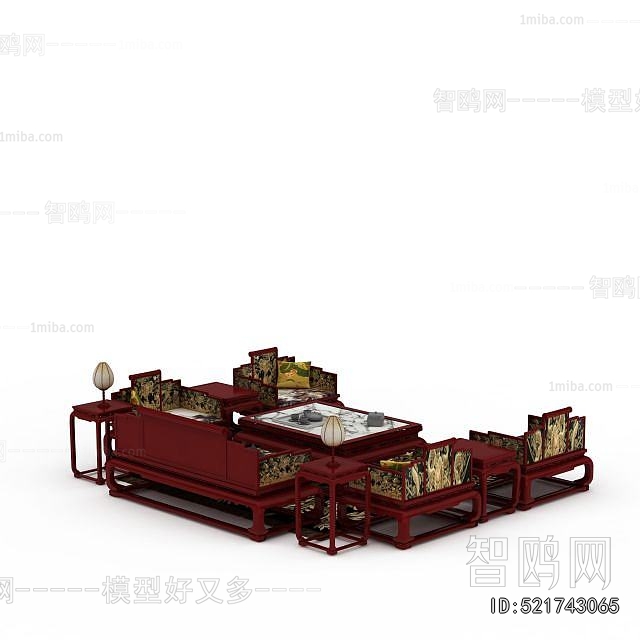 Chinese Style Sofa Combination