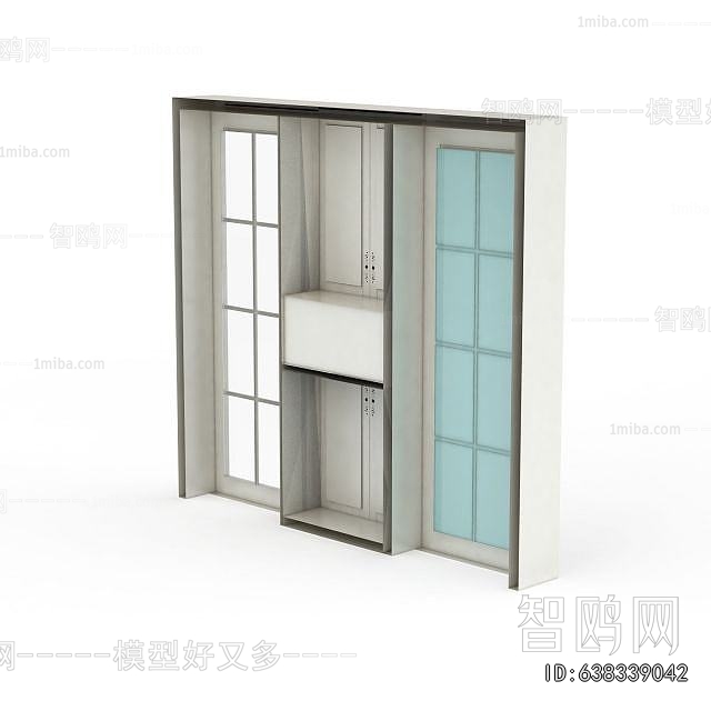 Simple European Style Shoe Cabinet