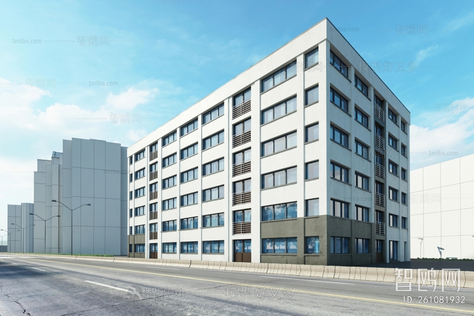 Modern Appearance Of Commercial Building