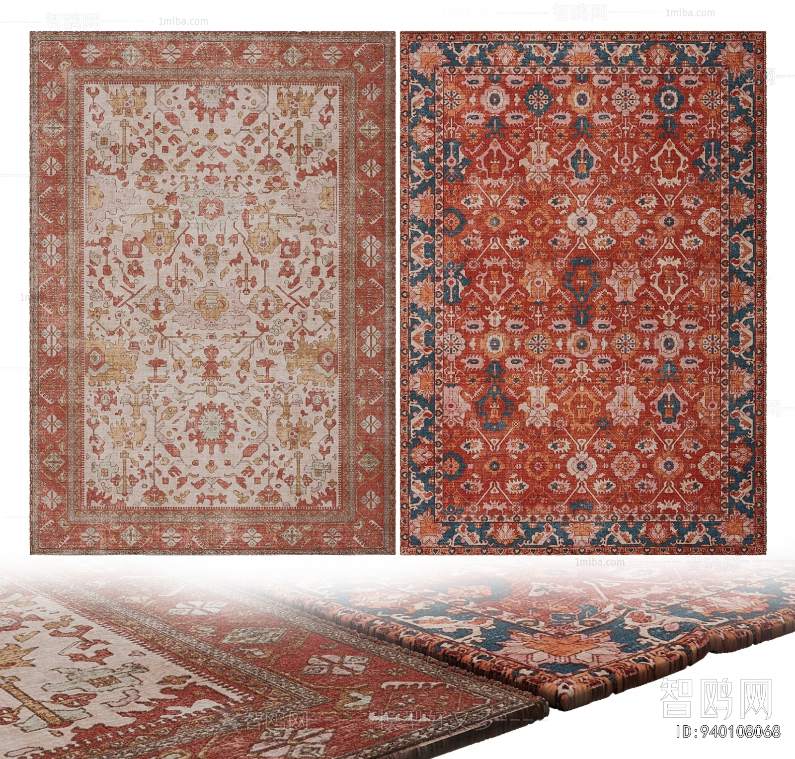 European Style Patterned Carpet