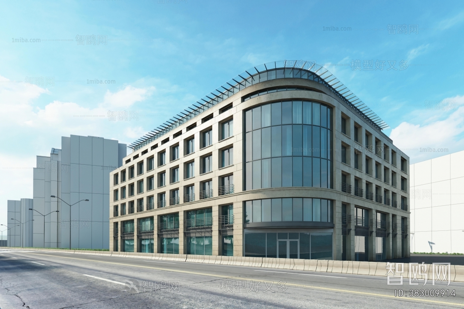 Modern Appearance Of Commercial Building