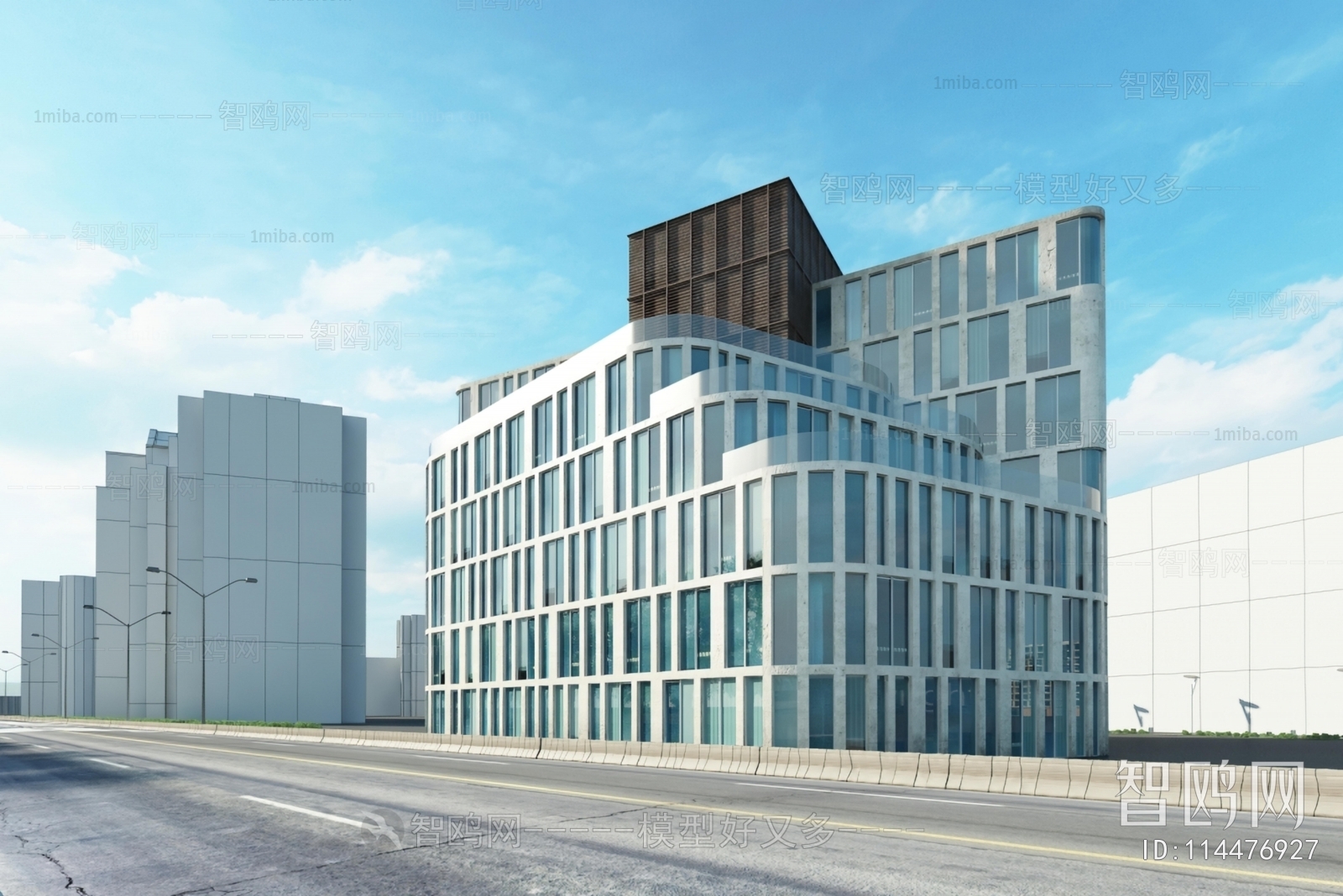 Modern Appearance Of Commercial Building