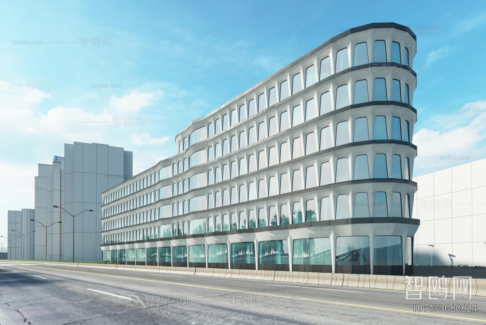 Modern Appearance Of Commercial Building