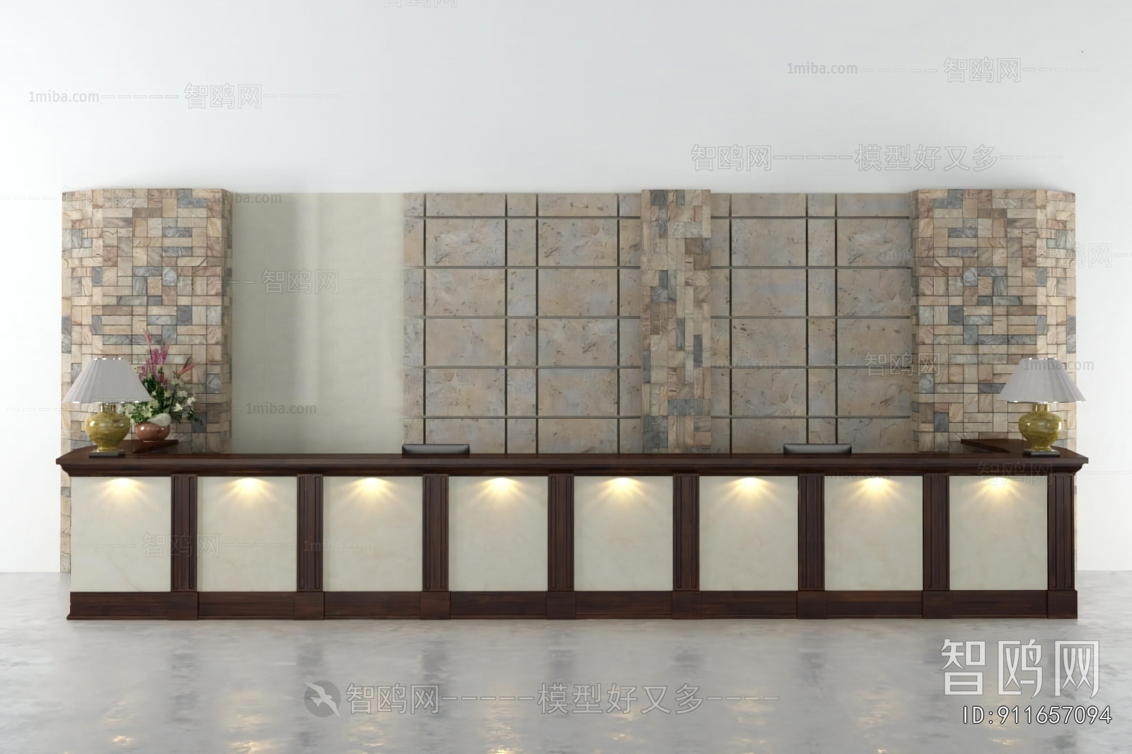 Modern Reception Desk
