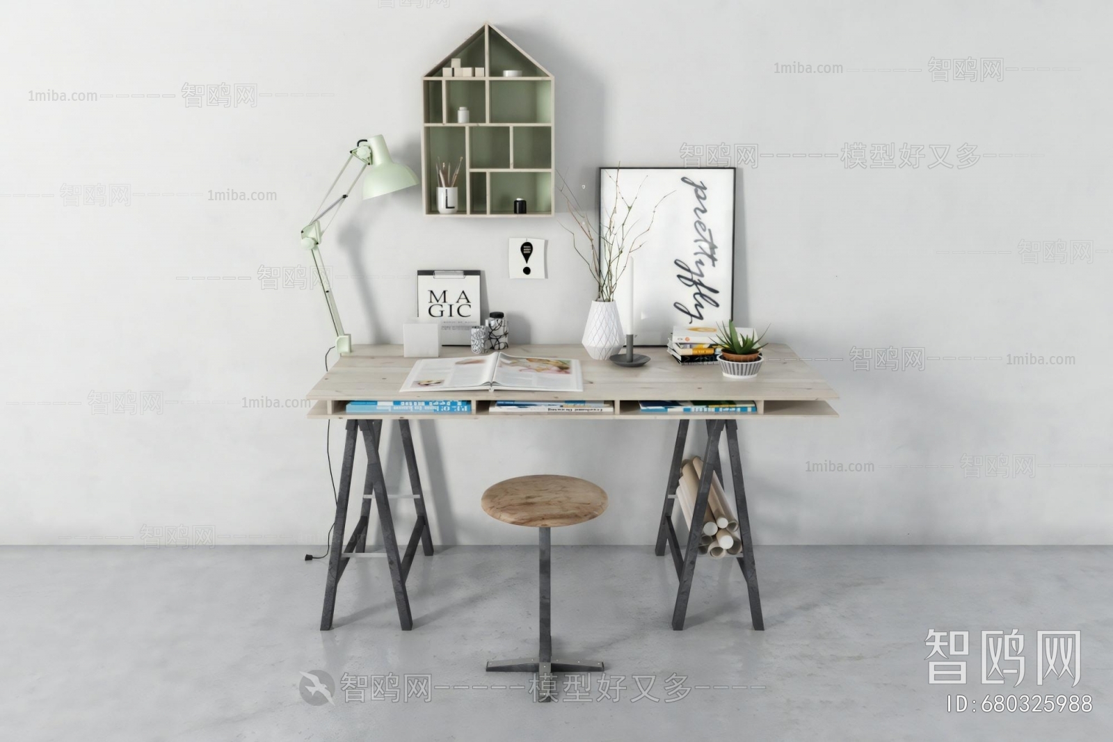 Modern Computer Desk And Chair