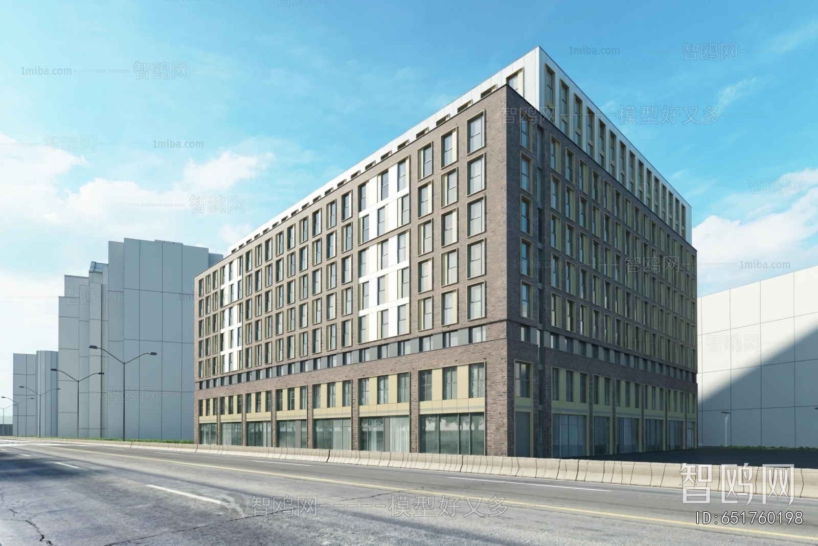 Modern Appearance Of Commercial Building