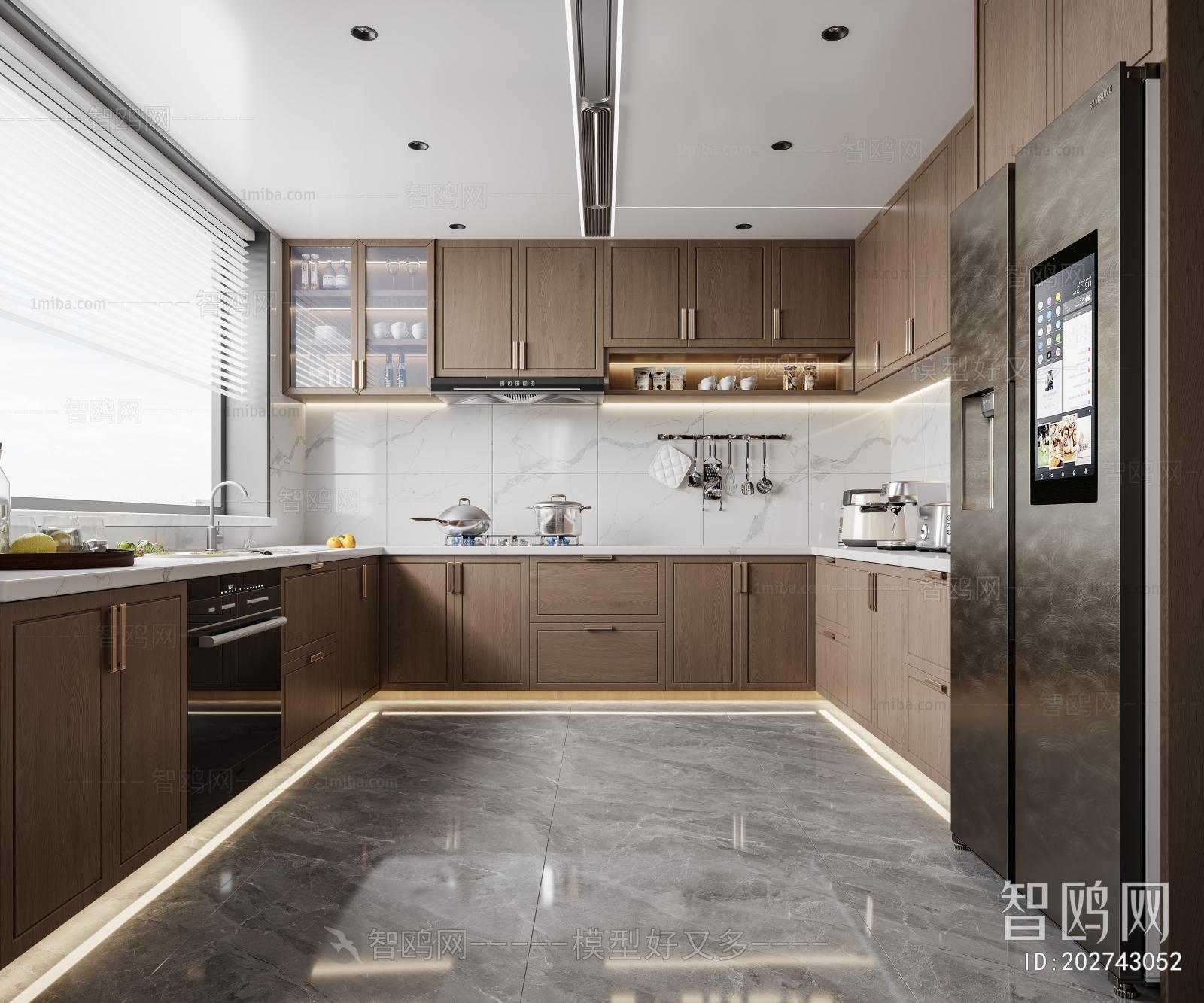 New Chinese Style The Kitchen