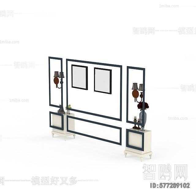 European Style TV Wall