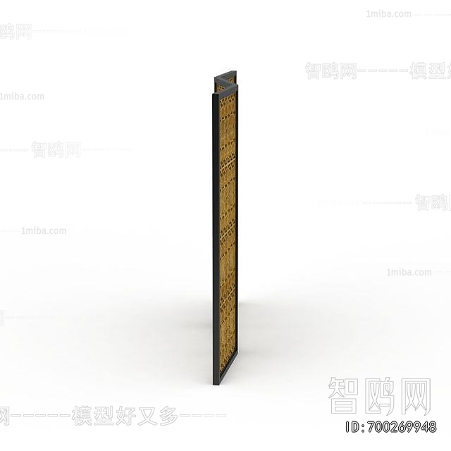 New Chinese Style Wooden Screen Partition