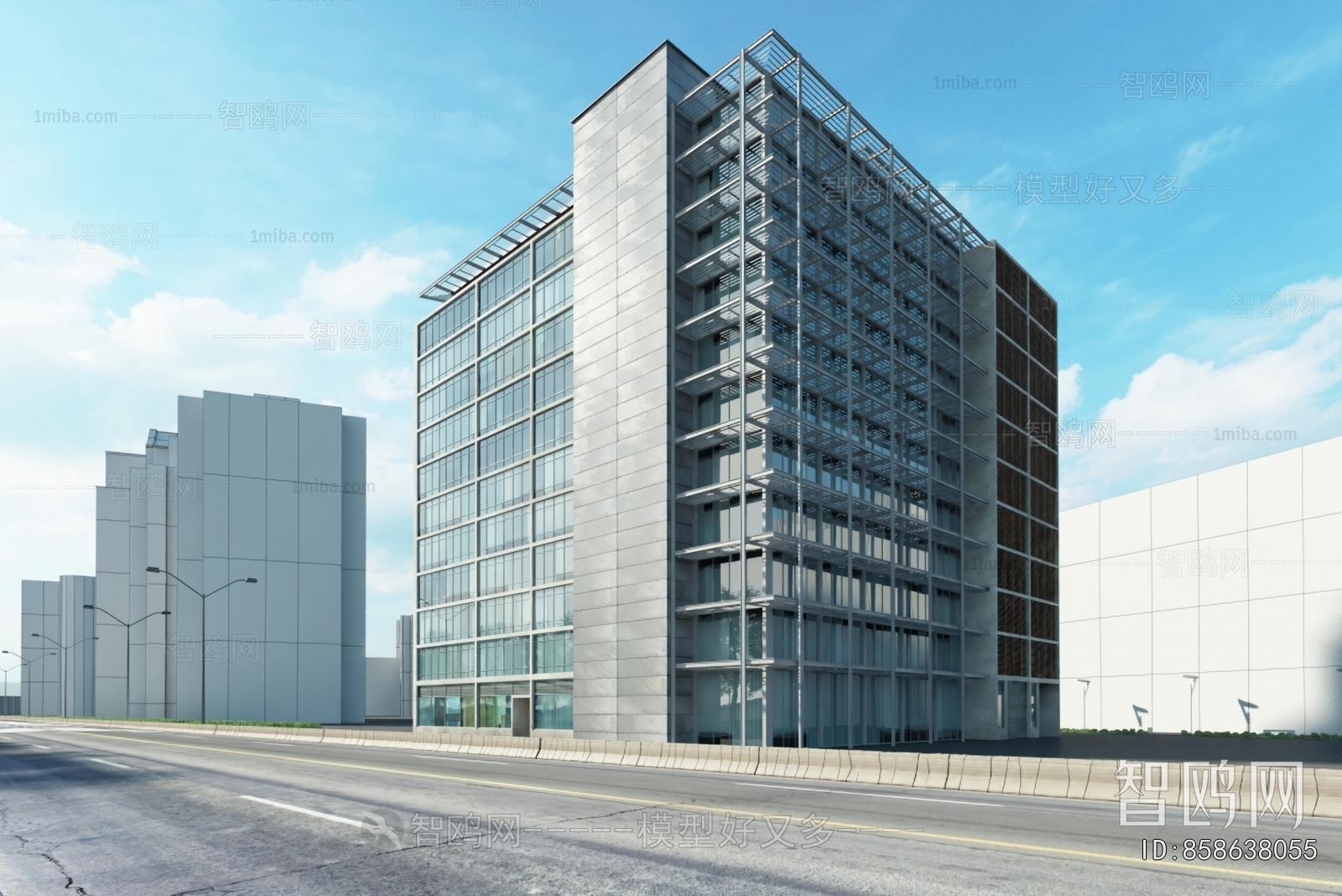 Modern Appearance Of Commercial Building