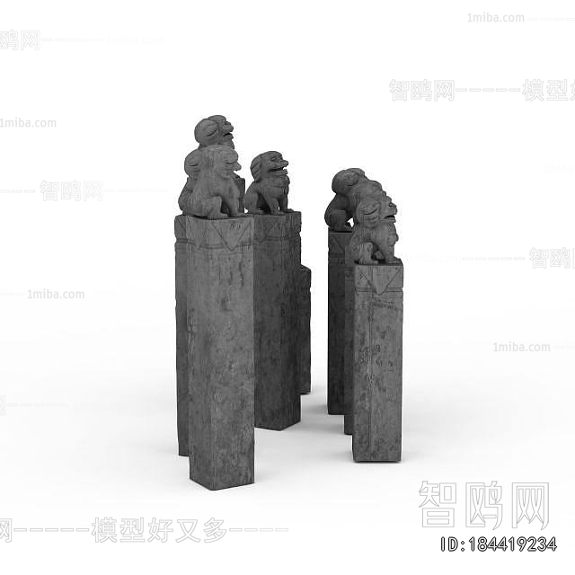 New Chinese Style Stone Carving