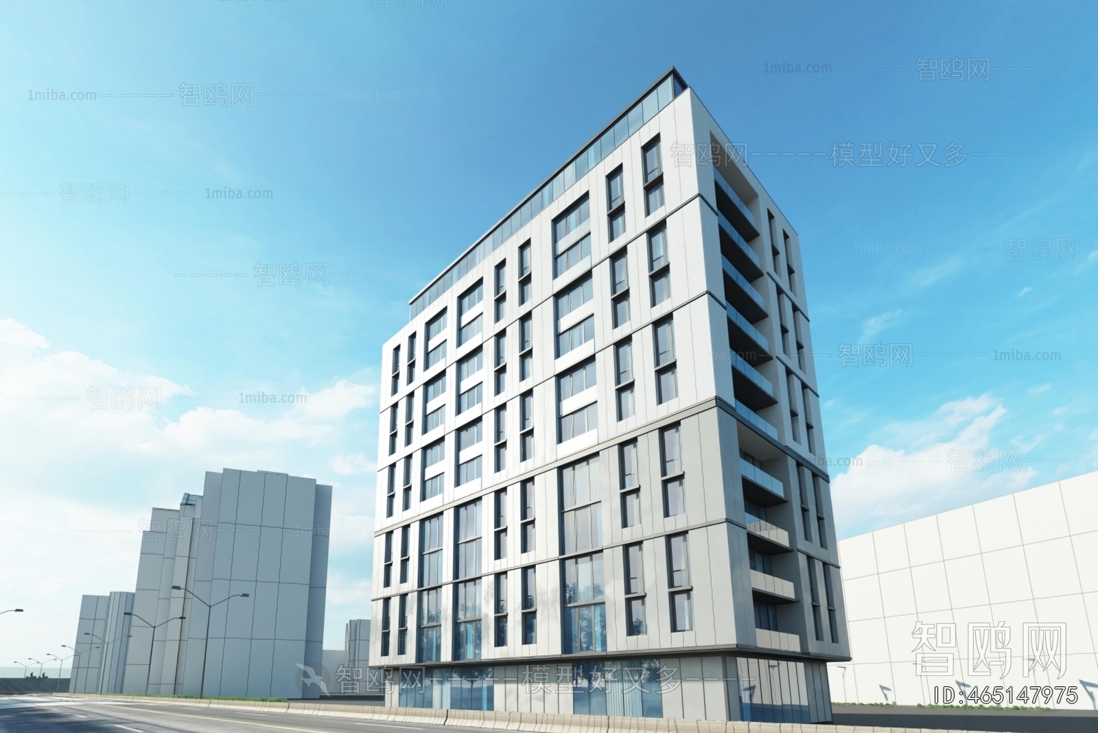 Modern Appearance Of Commercial Building