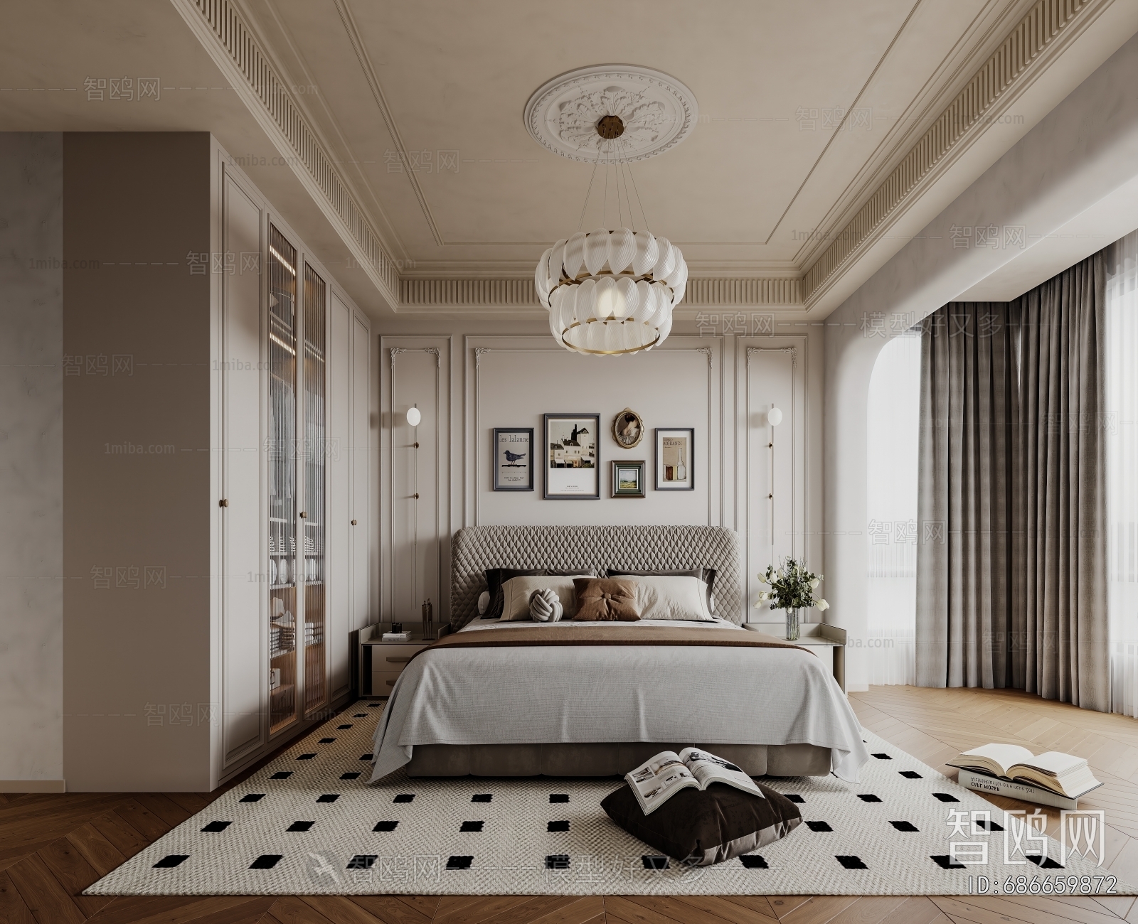French Style Bedroom