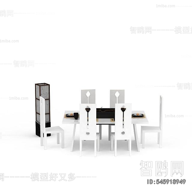 New Chinese Style Dining Table And Chairs