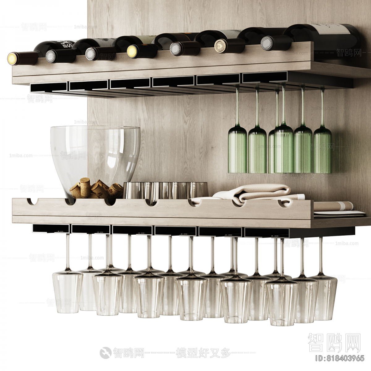 Modern Wine Rack