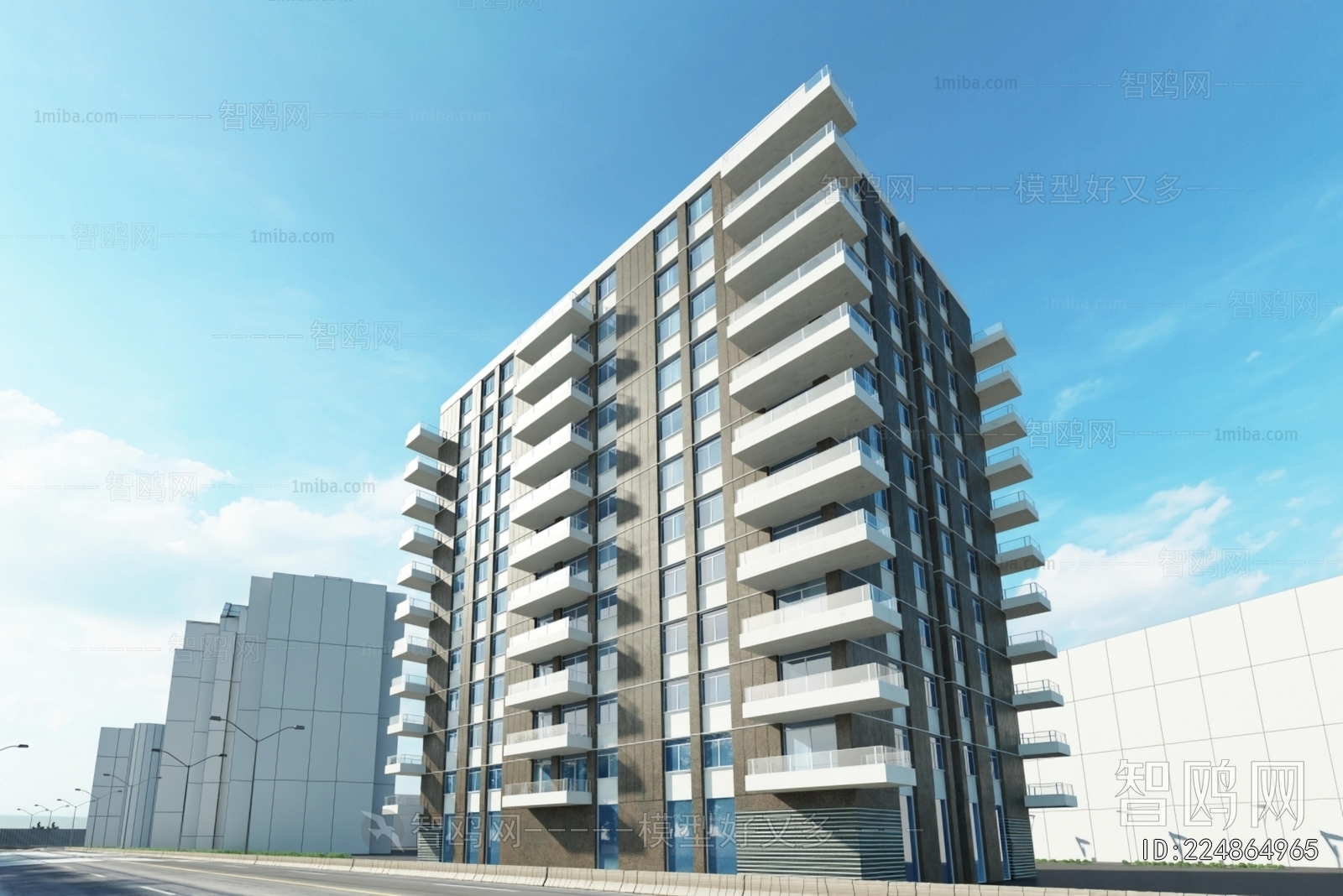 Modern Appearance Of Commercial Building