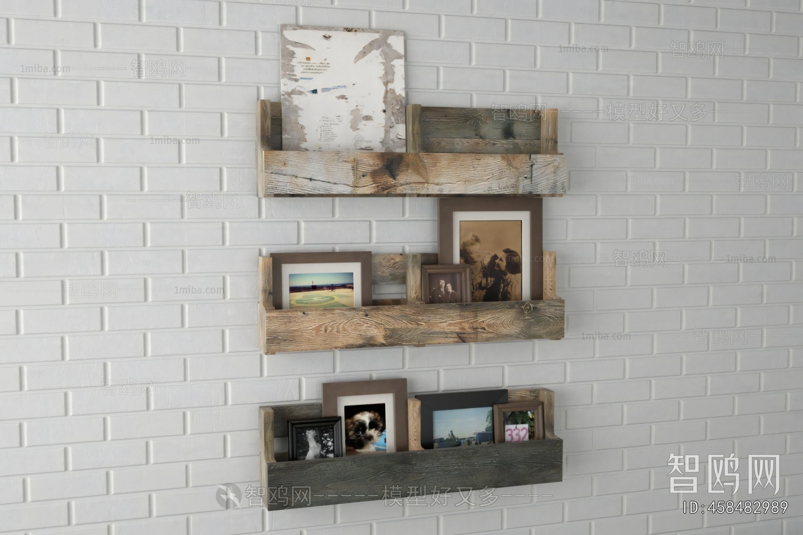 Wabi-sabi Style Shelving