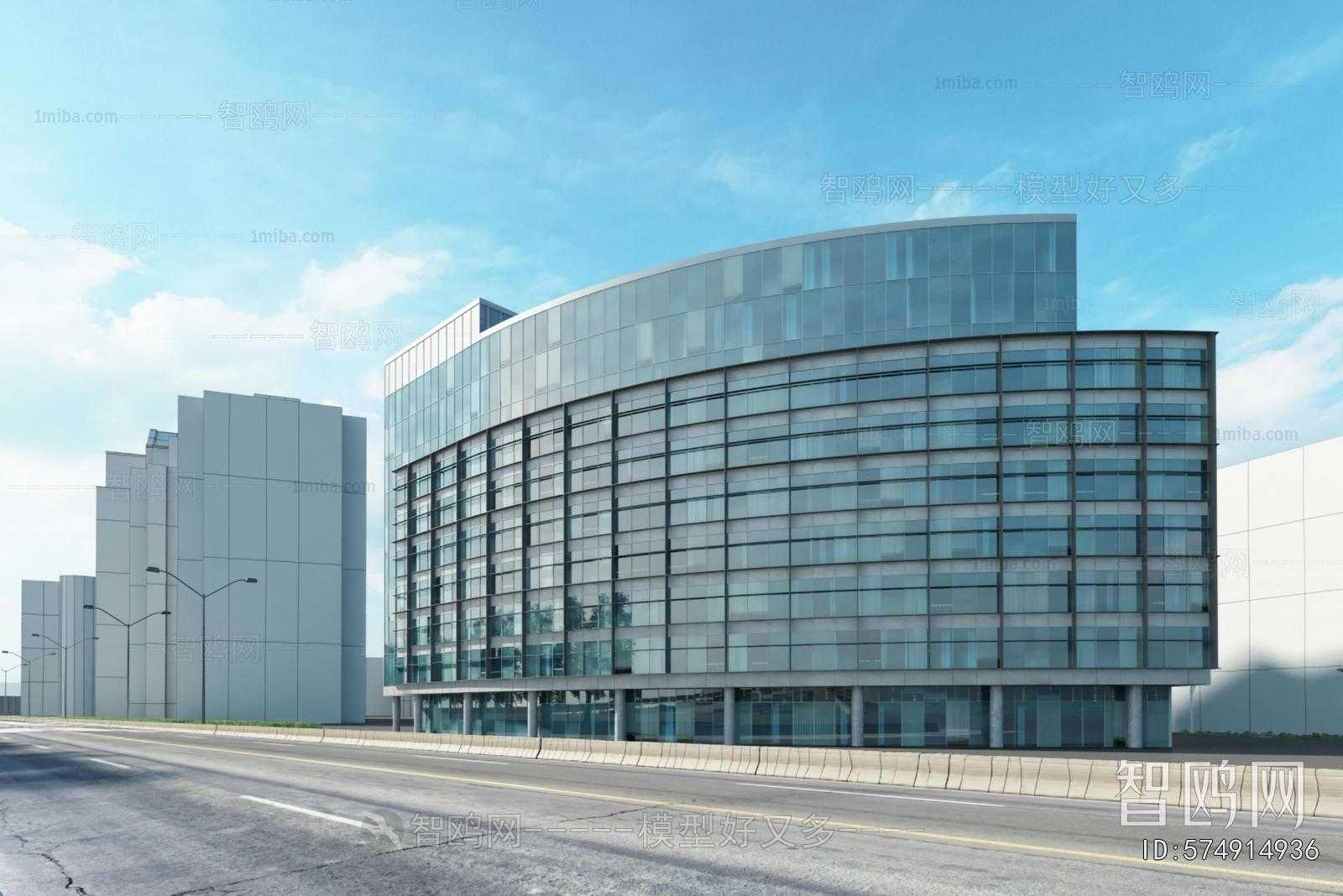 Modern Appearance Of Commercial Building