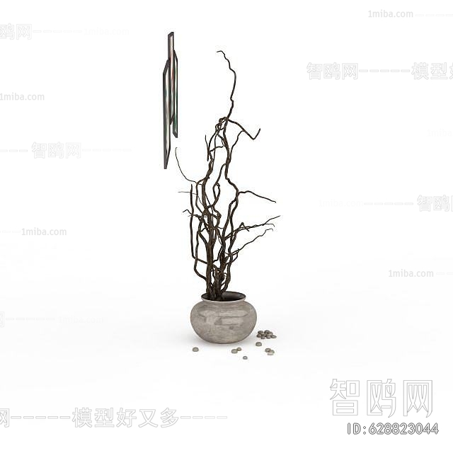 Modern Dried Branch