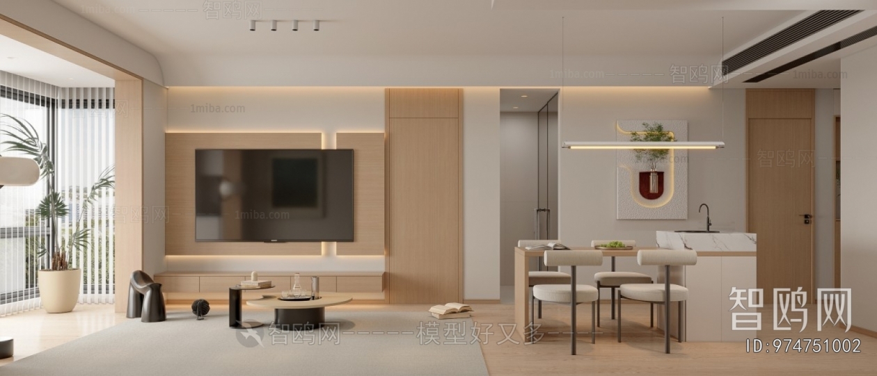 Nordic Style A Living Room