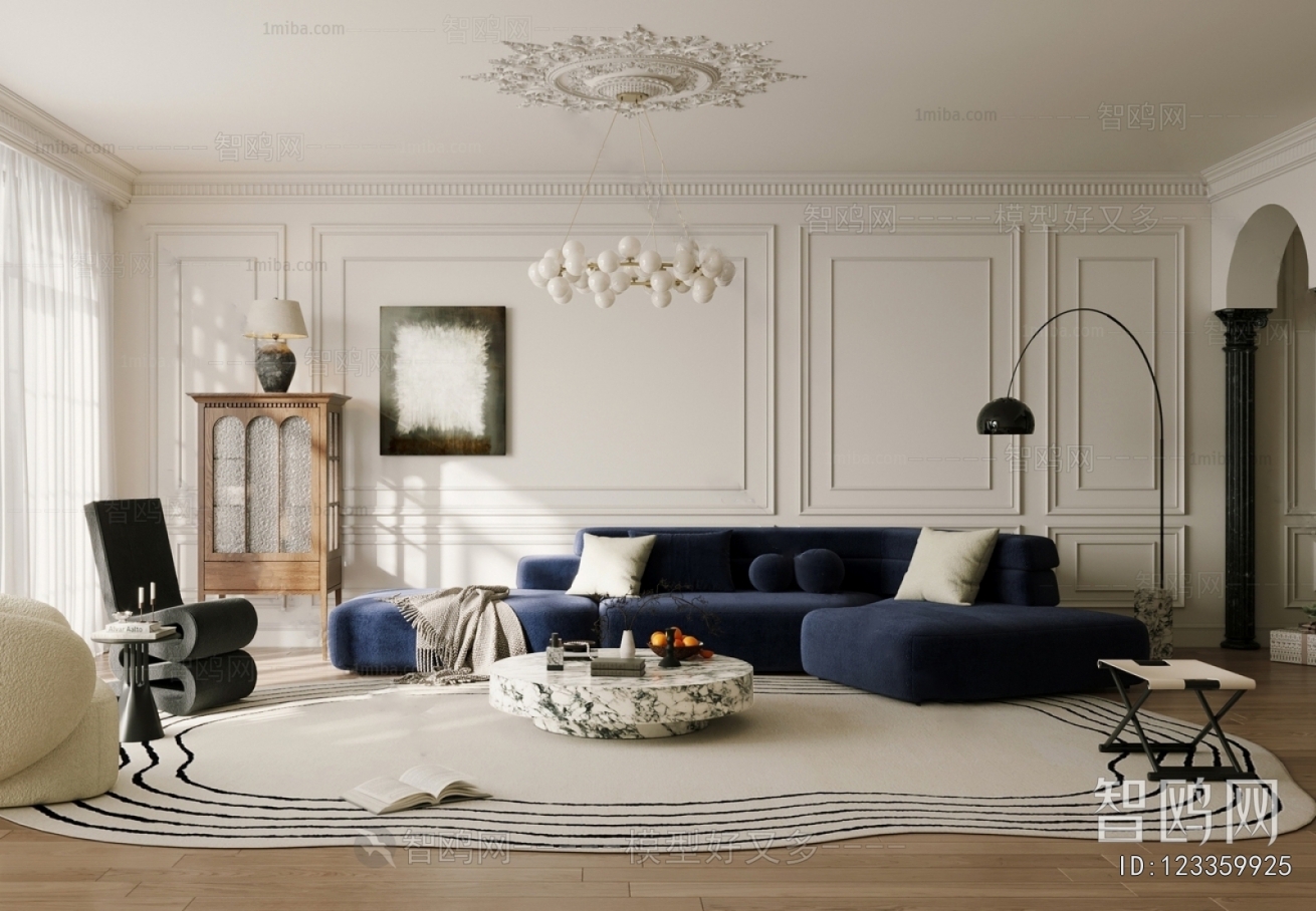 French Style A Living Room