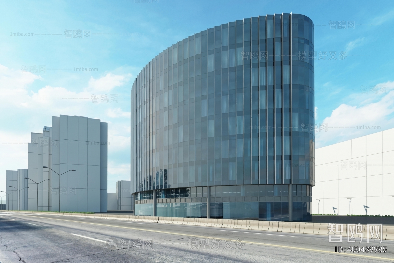 Modern Appearance Of Commercial Building