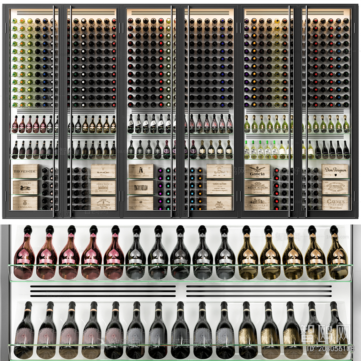 Modern Wine Cabinet