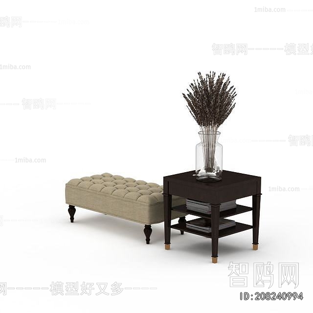 Simple European Style Stool For Changing Shoes