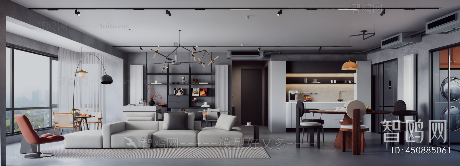 Industrial Style A Living Room