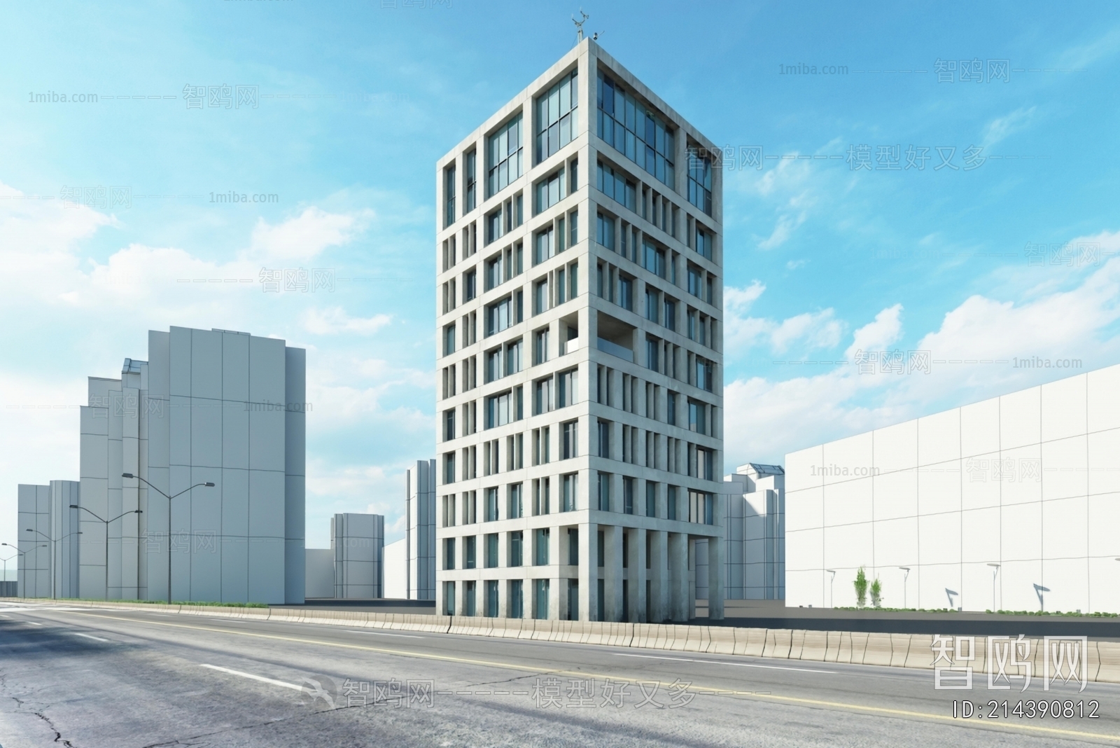 Modern Appearance Of Commercial Building