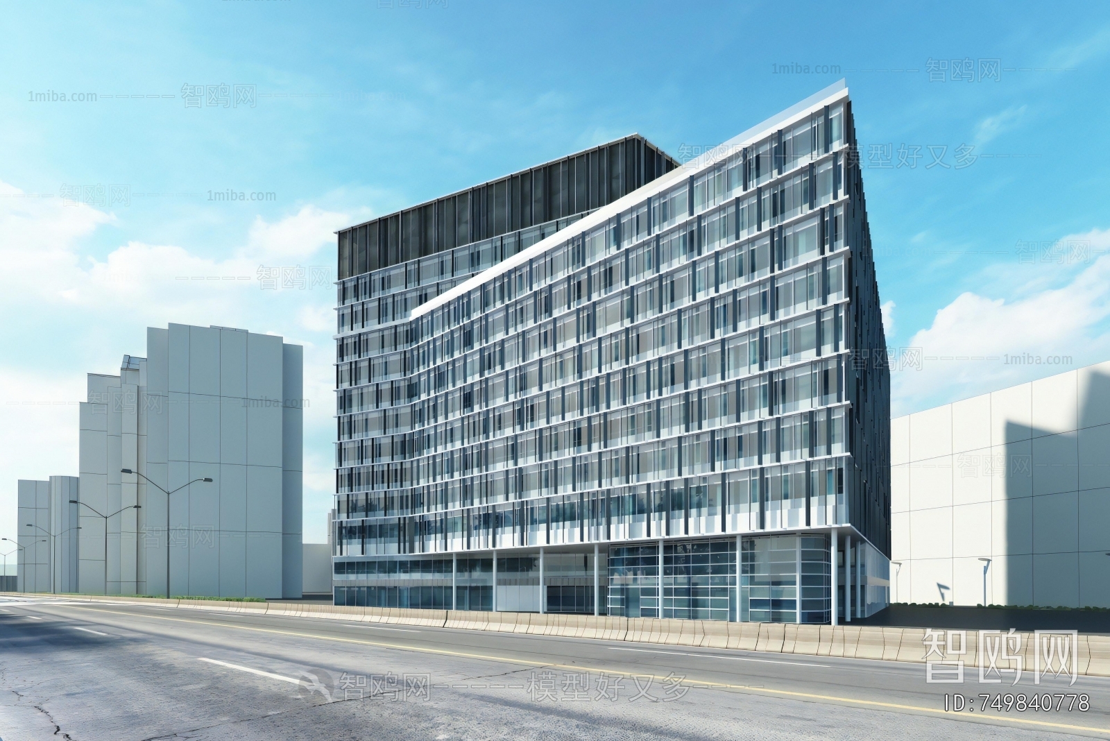 Modern Appearance Of Commercial Building