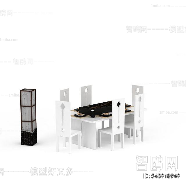 New Chinese Style Dining Table And Chairs