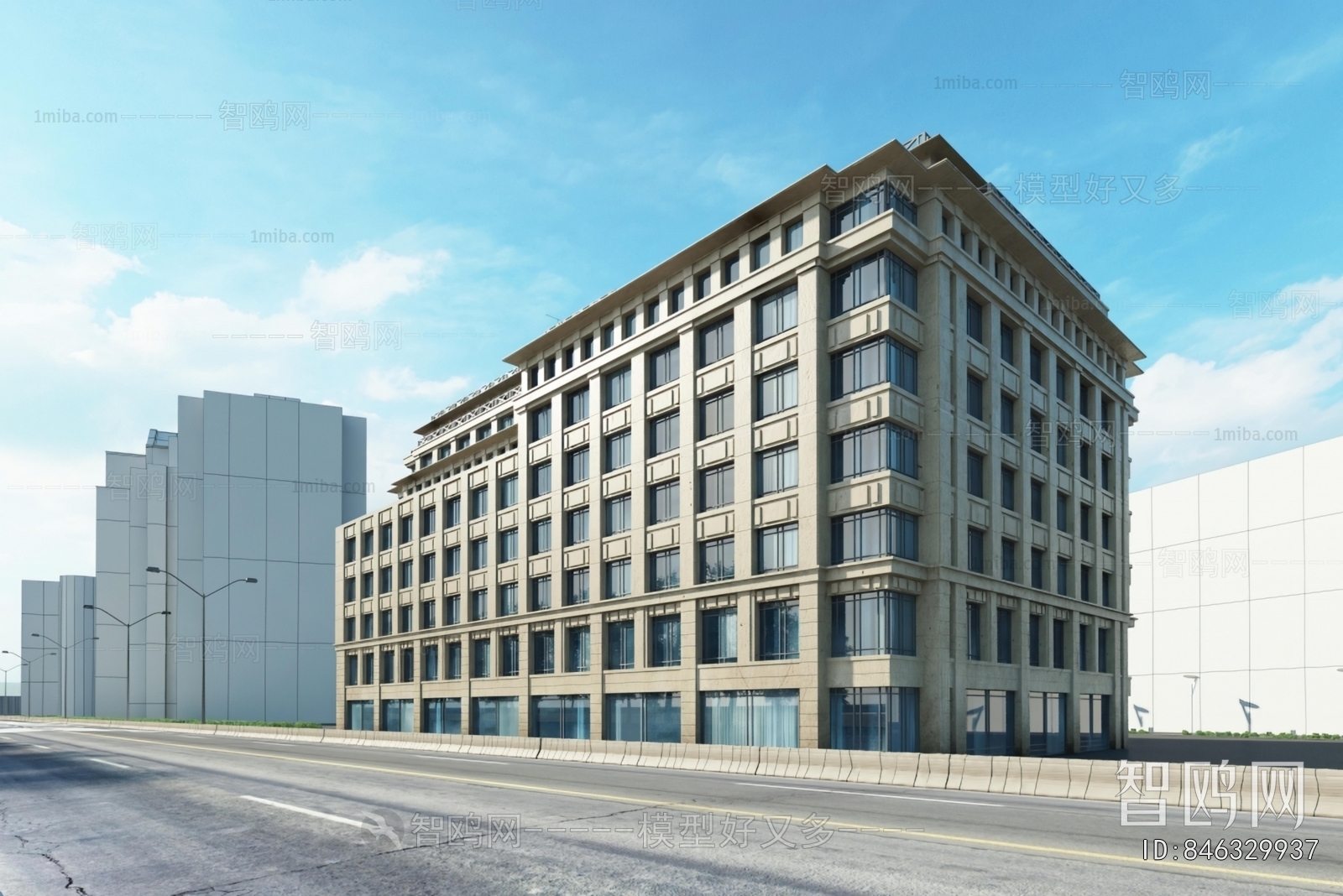 Modern Appearance Of Commercial Building