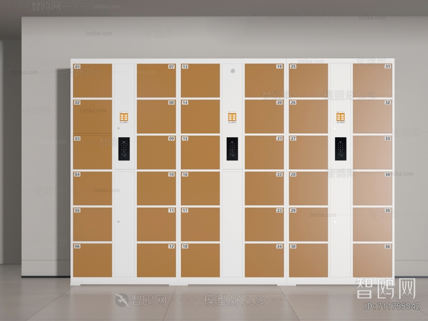 Modern Public Cabinet/lock Cabinet