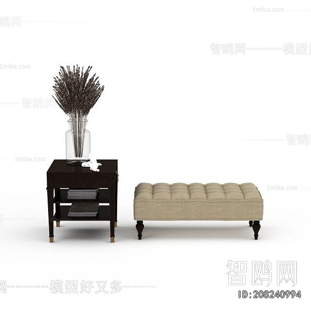 Simple European Style Stool For Changing Shoes