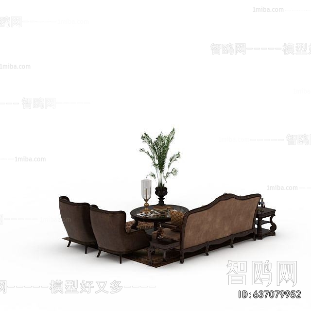 European Style Sofa Combination