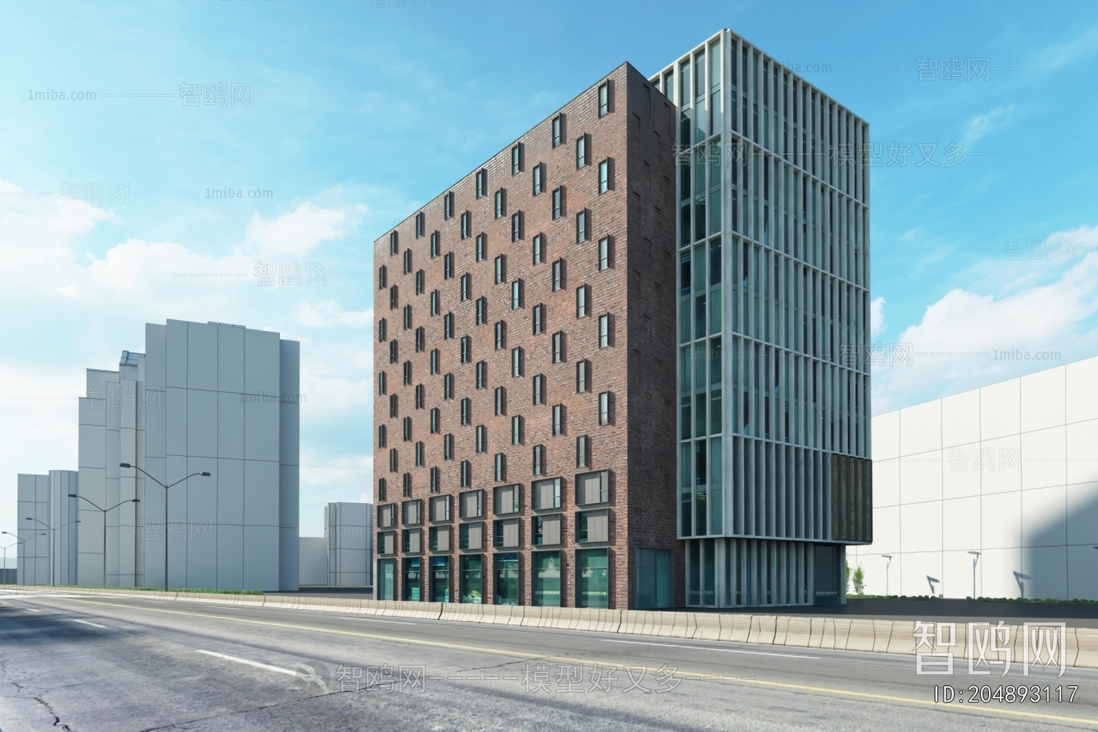 Modern Appearance Of Commercial Building